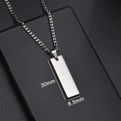 GoldButterfly Personalized Eyes Photo Couple Necklace Customized Pendant Engravable Picture Stainless Steel Gifts for Boy Friend