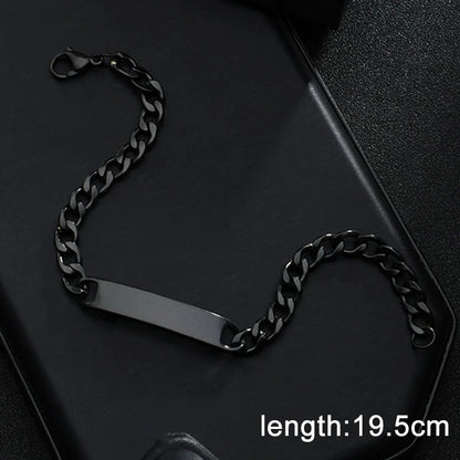 Letdiffery Personalized Eyes Photo Bracelets Stainless Steel Custom Laser Engrave Picture Name Date Men Women Kids Bracelet Gift