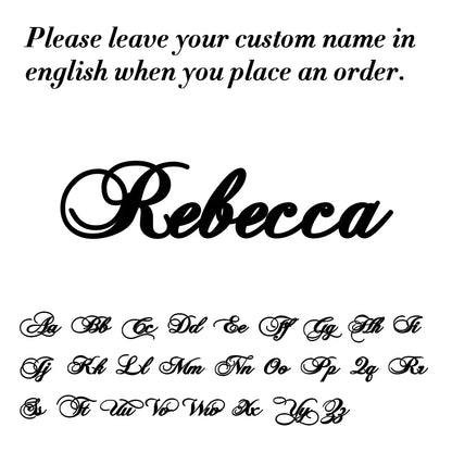 Women Girls Personalized Name Bracelet Stainless Steel Box Chain Letter Customized Charm Bracelets Unique Custom Jewelry Gift
